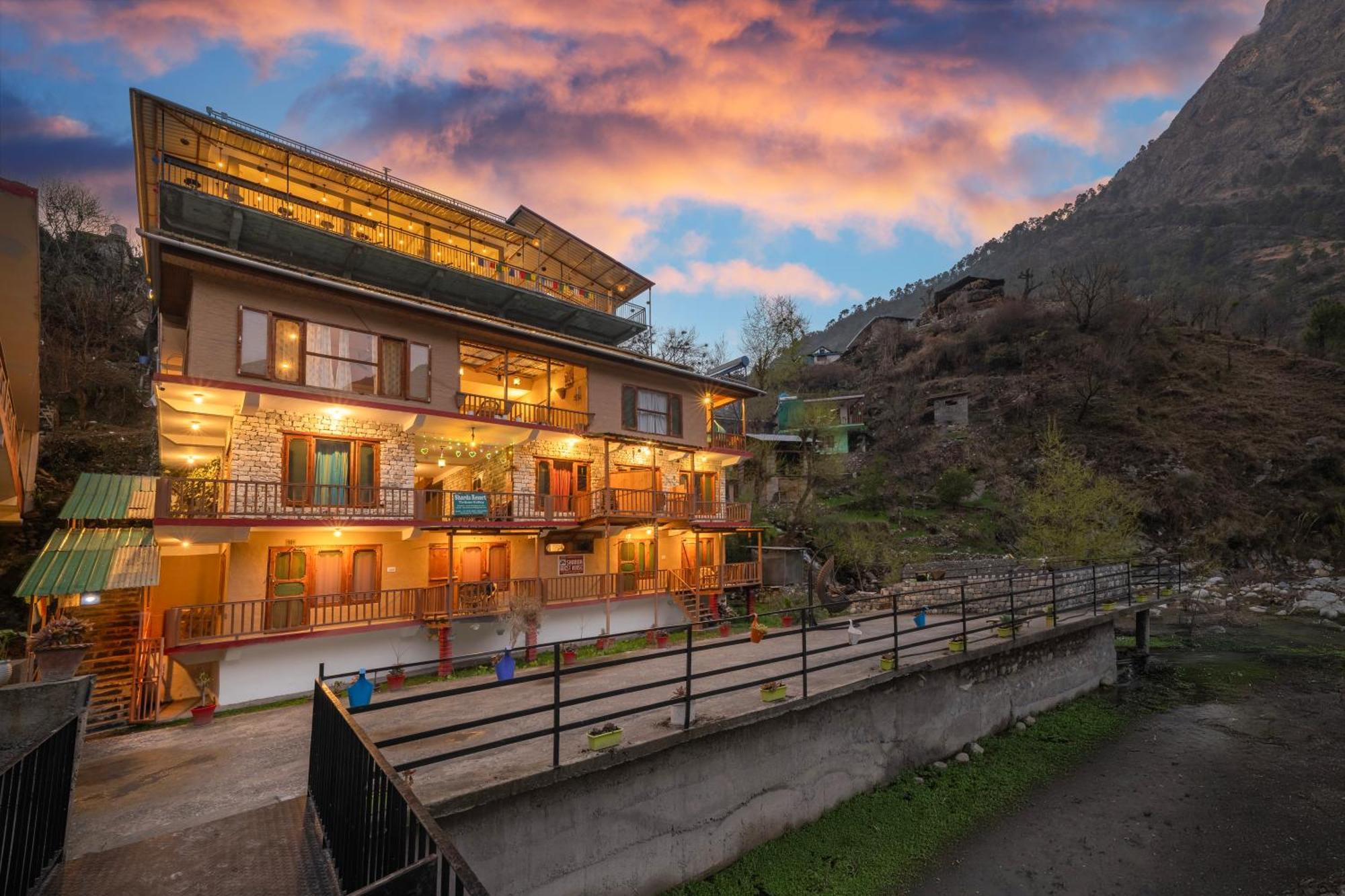 Sharda Resort-Tirthan Valley Banjār Exterior photo